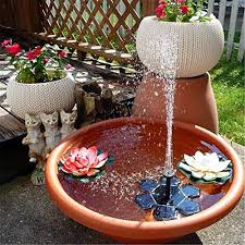 Les amoureux des jardins et des bassins sont particulièrement enclins à exploiter l'énergie solaire. Format È™osea Viscol Fontaine Solaire Jardin Jardiland Amazon Proprint Ro