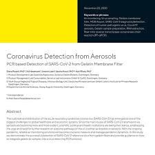 Turkish distributors, turkey distributors manufacturers/suppliers and exporters directory. Coronavirus Detection From Aerosols