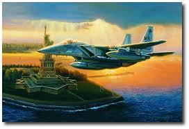 This quality printing allows over 100 years of vivid color in a typical. Carrying The Flame By Rick Herter F 15 Eagle