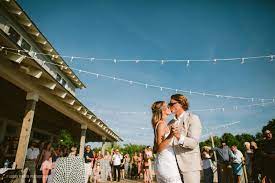 Grand Haven Camp Blodgett Casual Wedding Reception Abbey Moore Photography Casual Wedding Reception Grand Haven Michigan Wedding Reception