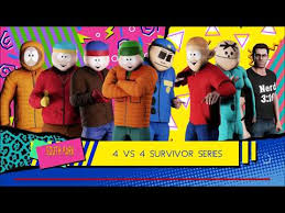 South Park 4 Vs 4 Elimination Tag Wwe 2k18 Youtube