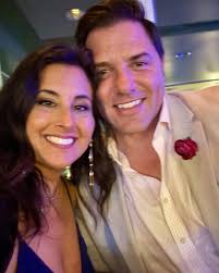 Congratulations to @monsour0528 @gsmjr and sweet scout! What a night! We  love you! 🍾🌺✨