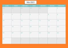 Regardez aussi jours fériés 2021. 30 Calendrier Mai 2021 Ideas Words Periodic Table How To Plan