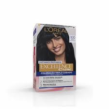 It has an edge, looks mature and professional, which. L Oreal Paris Excellence Creme Brunette 100 True Black Hair Dye