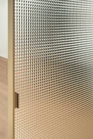 New Finishes And Materials For Doors And Partitions Reeded Glass Glass Design Sliding Glass Door