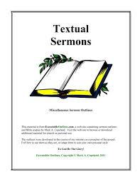Check spelling or type a new query. Textual Sermons Executable Outlines