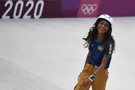 Volteiiiiii💜 valeu pelos mais 3,7m💜🦋 Skateboarder Rayssa Leal Makes History And Wins Silver At The Olympics At Age 13 7 26 2021 Sport Around World Journal
