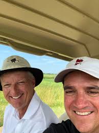 Special day playing Black Sheep with golf course architect and builder David  Esler. Incredible insight and perspective