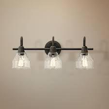 Bathroom Lighting Kichler Avery 24 Wide Olde Bronze 3 Light Bath Vanity Light In 2020 Bath Vanity Lighting Contemporary Bathroom Lighting Bathroom Light Fixtures