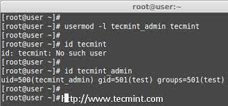 Some times on linux boxes the user account will be locked due to issues such as wrong password entry, . A Complete Guide To Usage Of Usermod Command 15 Practical Examples With Screenshots