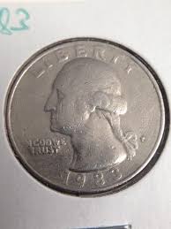 1983 Washington Quarter Error Coin Error Coins Old Coins Coins