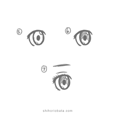 I use paint tool sai to make all of my pictures. How To Draw Anime Eyes Easy Step By Step Tutorial