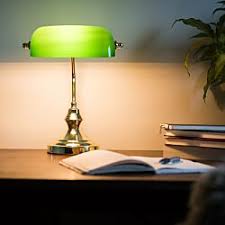 Learn more the vintage bankers lamp (the emeralite) remains one of the most iconic lamp designs in history. Bankers Lamp Bronze With Green Shade Lampandlight