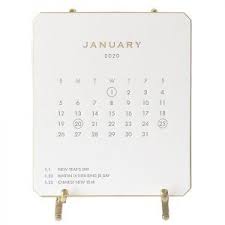 2020 Icon Desk Calendar In 2020 Desk Calendars Desk Calendar Easel Desk Calendar Design
