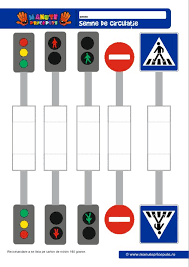 Reguli de circulatie pentru copii, este un fel de poveste ce include multe dintre regulile importante pentru pietoni. Manute Pricepute Fise De Lucru Semne De Circulatie