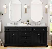 Black - Bathroom Vanities with Tops - The Home Depot