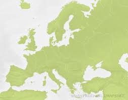 Map without labels log in to favorite. Europe Blank Map