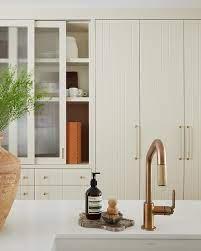 Sliding Frosted Glass Cabinet Doors