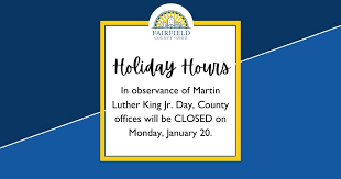 Please note that County offices will be CLOSED
