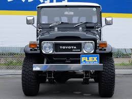 ランドクルーザー40 ランドクルーザー４２ エアコン パワステ装備 リフトアップ 超稀少車 人気のブラック トヨタランドクルーザー40ベースグレード中古車 1544711959 車探しなら中古車 新車の専門店flex フレックス へ ランドクルーザー トヨタ