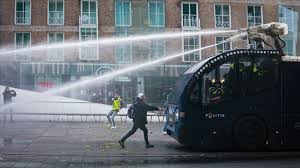 Dutch pm condemns curfew riots. Protests In Europe Over Covid 19 Restrictions