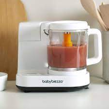 Buy Baby Brezza Glass Baby Food Maker Cooker And Blender To Steam And Puree Baby Food For Pouches In Glass Bowl Make Organic Food For Infants And Toddlers 4