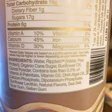 If you receive a product from stop & shop, and the nutritional information on the product label does not match the information on our site, please contact stop . Dairy Free Ripple Milk Made With Pea Protein Great For Milk Allergies