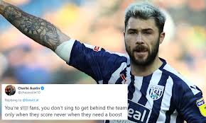 Not really a rule, but if you see any images of charlie austin on another sub make sure to tag this sub in the. Fa Ask West Brom Striker Charlie Austin To Explain X Rated Twitter Rant Daily Mail Online