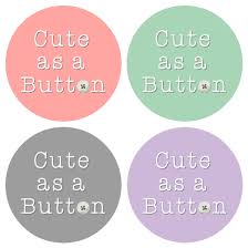 Have a cute as a button themed baby shower and send guests out with baggies of buttons! Cute As A Button Baby Shower The Thinking Closet