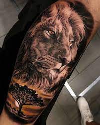 90 Tiger And Lion Tattoos That Define Perfection Tattoo A Beautiful Lion Tattoo By Dc Lion Head Tattoos Lion Tattoo Design Lion Tattoo Sleeves