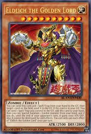 Eldlich The Golden Lord By Alanmac95 On Deviantart Custom Yugioh Cards Monster Cards Yugioh Cards