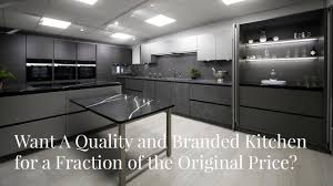 The beautiful light oak tones create a stylish contrast to the dark grey tones in this modern kitchen design. Kitchens For Sale Used Ex Display Kitchens With Great Savings
