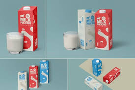 Milk Carton Mockups By Zippypixels On Envato Elements Mockup Milk Carton Mockup Free Psd
