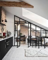 The kitchen is directly connected to the living room. 6 Ways To Create A Rustic Scandinavian Kitchen Design Vaunt Design