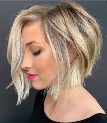 Angled bobs are a popular trend among celebrities. 50 Hottest Bob Hairstyles For Fine Hair Julie Il Salon