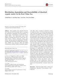 International business to business marketplace. Pdf Distribution Degradation And Bioavailability Of Dissolved Organic Matter In The East China Sea