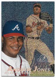 Andruw Jones 1997 Flair Showcase Row 0 Card 1