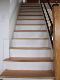 Mill Loft Galley Stair With Angled Risers Stairs Staircase Home Decor