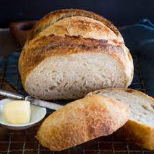 Overnight Sourdough Bread Recipe Perfect For Beginners Hostess At Heart Recipe In 2021 Sourdough Bread Recipe Overnight Sourdough Bread Recipe Sourdough Bread