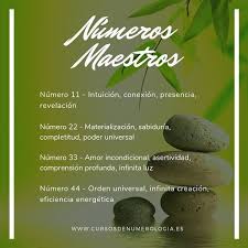 Significado De Los Numeros Maestros Numero Maestro 11 22 33 44 Numero Maestro 11 Numerologia Numerologia Significado