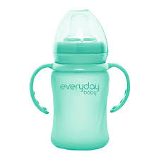 Bardağı göz kararı 4e bölün. Everyday Baby Trinklernbecher Aus Glas Mit Griffen Sippy Cup Mit Silikonmantel 150ml Online Kaufen Baby Walz