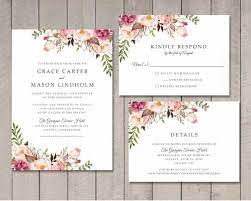 Psd Ai Free Premium Templates Free Printable Wedding Invitations Floral Wedding Invitations Printable Wedding Invitation Card Design