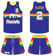 The jersey itself was white, featuring the denver skyline set against the rocky. Denver Nuggets Who Wore It Best Denver Stiffs