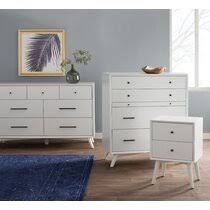 Hang them in kitchens, bedrooms, and living areas to stow necessities or exhibit favorite finds and artwork. Modern White Nightstands Allmodern