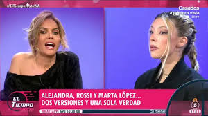 Nuevo enfrentamiento entre Marta López y Alejandra Rubio: "No hace falta que me insultes"