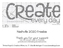 All free patterns cross stitch. Create Every Day Cross Stitch Free Pdf Pattern Fat Quarter Shop