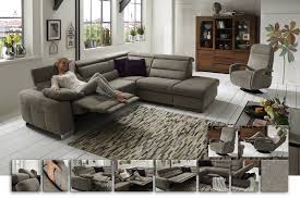 Easy to clean using soap and water and even diluted bleach. Zehdenick Regis Ecksofa In Grau Mobel Letz Ihr Online Shop