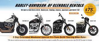 Rent A Harley Harley Davidson Of Glendale