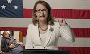 Gabrielle giffords was a former congresswoman from arizona's 8th congressional district. I Have Not Lost My Voice Shooting Survivor Gabrielle Giffords Backs Biden He Was There For Me Daily Mail Online