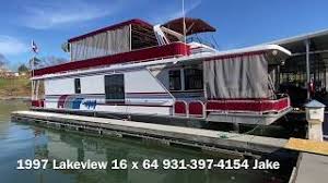 Houseboats are found on rivers, lakes, and marinas around the world. Houseboat For Sale Houseboats Buy Terry 1997 Lakeview 16 X 64 Youtube